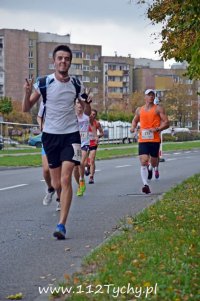 zabezpieczenie biegu ulicznego i półmaratonu w Tychach