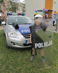 Policjanci na festynach