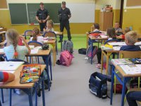Policjanci o akcji informacyjno-edukacyjna „Kręci mnie bezpieczeństwo przez cały rok szkolny”